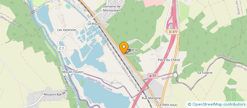 localisation de l'entreprise ALL SOUPPES AUTO  SOUPPES-SUR-LOING