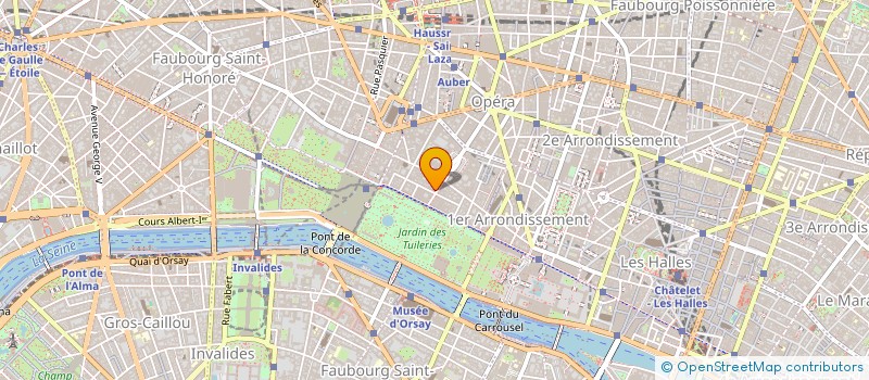 localisation de l'entreprise ALL SPARES WATCHES à PARIS