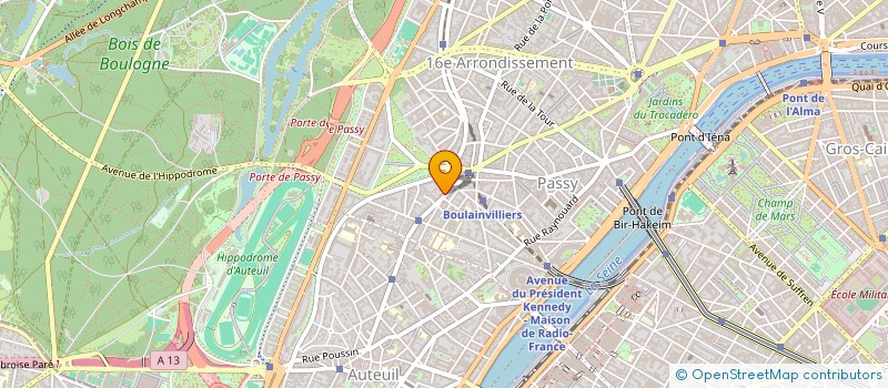 localisation de l'entreprise ALL STAR SWING MANAGEMENT  PARIS