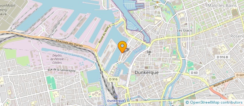 localisation de l'entreprise ALL SUITE APPART DUNKERQUE à DUNKERQUE