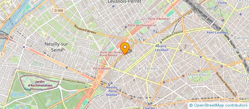 localisation de l'entreprise ALL TELECOM SA à PARIS