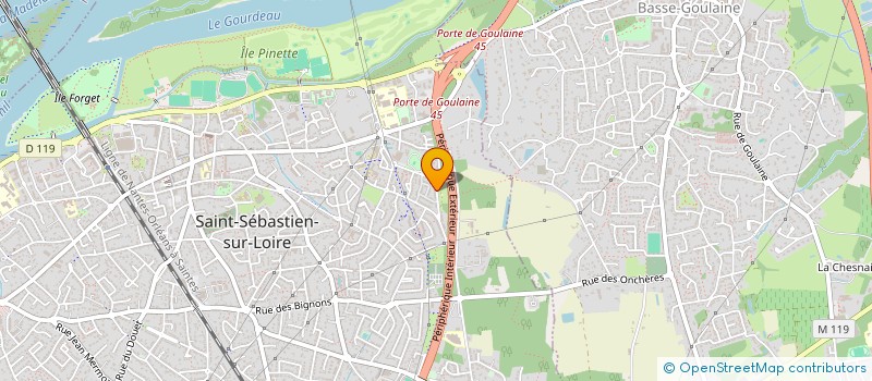 localisation de l'entreprise ALL THAT DANCE  SAINT-SEBASTIEN-SUR-LOIRE