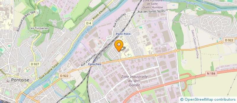 localisation de l'entreprise ALL THIS I PA'QUE BAILES à SAINT-OUEN-L'AUMONE