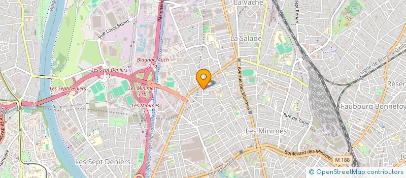 localisation de l'entreprise ALL TIME LIVRAISON à TOULOUSE