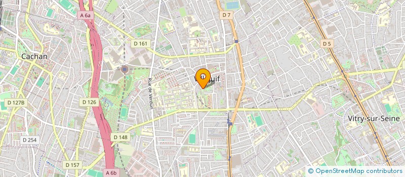 localisation de l'entreprise ALL TRADING INTERNATIONAL  VILLEJUIF