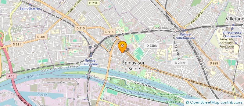 localisation de l'entreprise ALL TRANS EXPRESS à EPINAY-SUR-SEINE