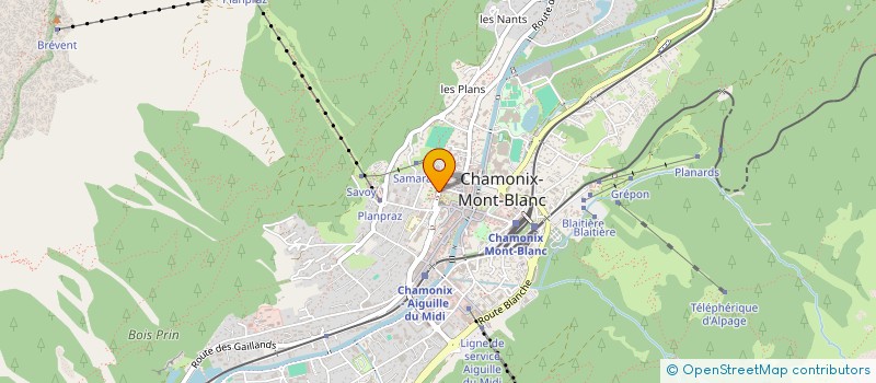 localisation de l'entreprise ALL.U.NEED SERVICES  CHAMONIX-MONT-BLANC