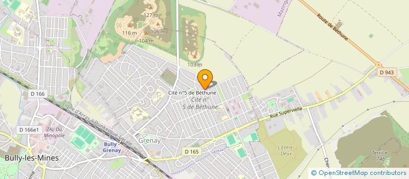 localisation de l'entreprise ALL UNITED  GRENAY