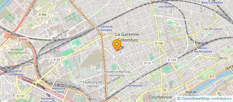 localisation de l'entreprise ALL&VEND CONSULTING  LA GARENNE-COLOMBES