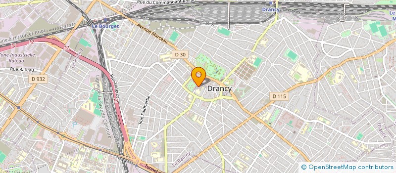 localisation de l'entreprise ALL WITH HEART ( AWH ) à DRANCY