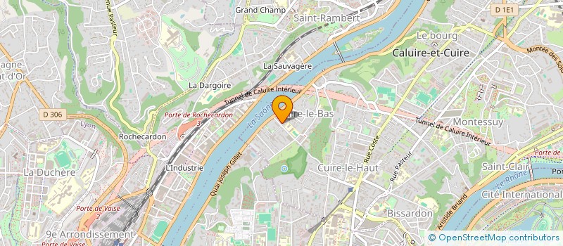 localisation de l'entreprise ALL WRAPP à CALUIRE-ET-CUIRE