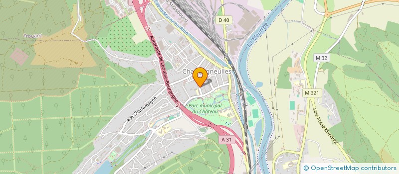 localisation de l'entreprise ALL XCLUSIV à CHAMPIGNEULLES