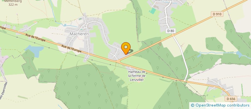 localisation de l'entreprise ALL YOU NEED  MACHEREN