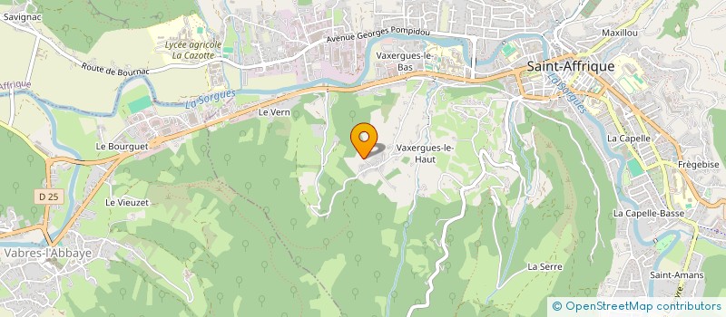 localisation de l'entreprise ALL12 INVEST  SAINT-AFFRIQUE