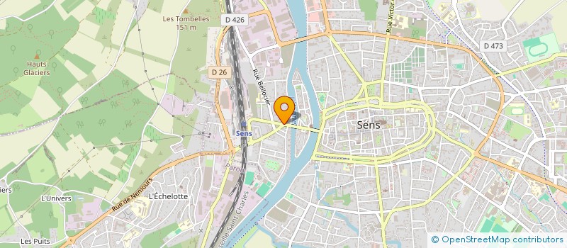localisation de l'entreprise ALL4HOME SENS à SENS