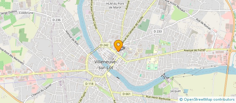localisation de l'entreprise ALL4HOME VILLENEUVE SUR LOT à VILLENEUVE-SUR-LOT