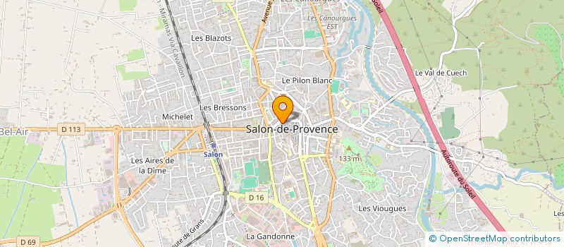 localisation de l'entreprise ALL4SPORTS à SALON-DE-PROVENCE