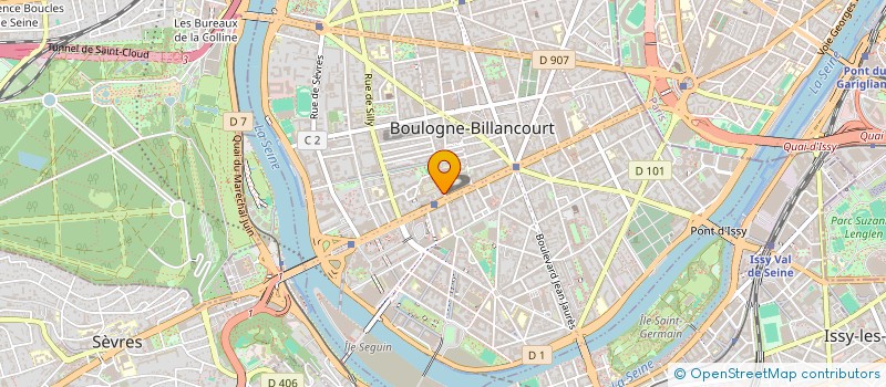 localisation de l'entreprise ALLACIE à BOULOGNE-BILLANCOURT