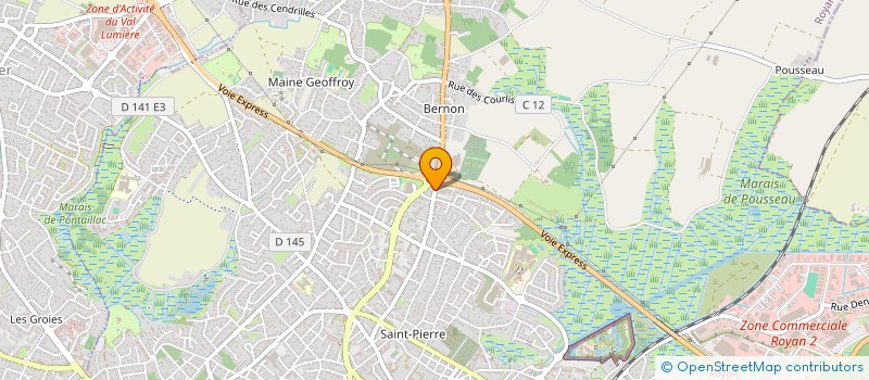 localisation de l'entreprise ALLAIGRE JEROME  ROYAN