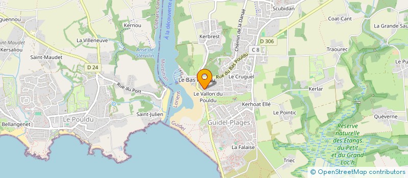 localisation de l'entreprise ALLAIN INDIVISION  GUIDEL