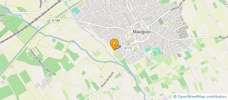 localisation de l'entreprise ALLAIN INVEST  MAUGUIO