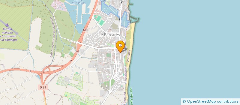 localisation de l'entreprise ALLAINGUILLAUME FLEURS  LE BARCARES