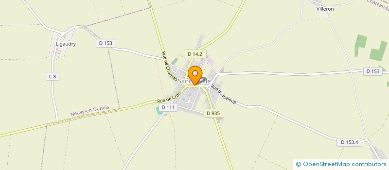 localisation de l'entreprise ALLAIS RENOV à SANCHEVILLE