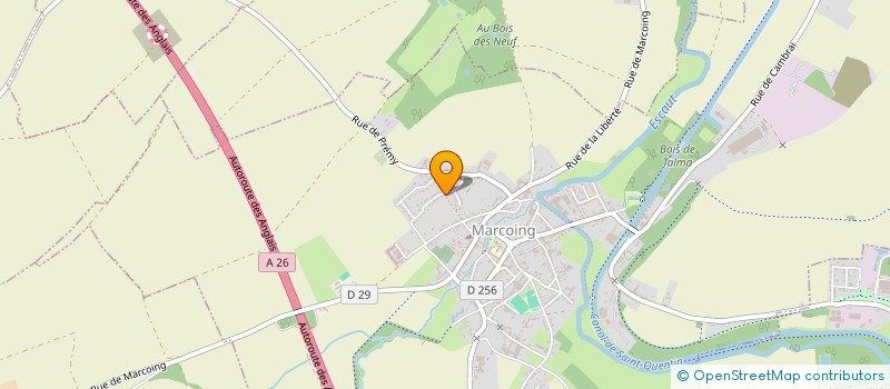 localisation de l'entreprise ALLAITEMENT CROISSANCE ET BIEN ETRE  MARCOING