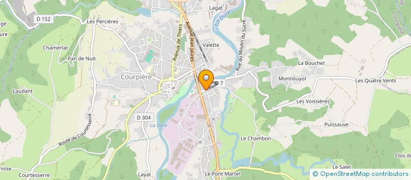 localisation de l'entreprise ALLAITEMENT DES JUMEAUX ET PLUS(ADJ+) à COURPIERE
