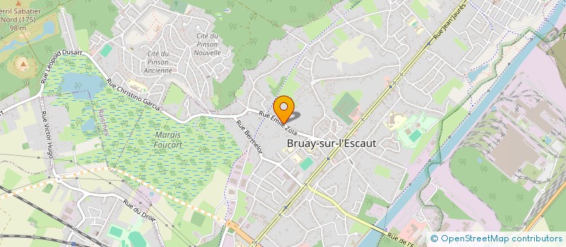 localisation de l'entreprise ALLAITEMENT NORD PARENTALITE à BRUAY-SUR-L'ESCAUT