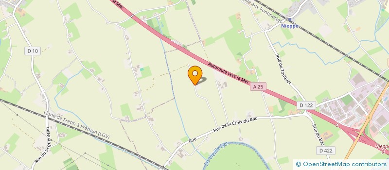 localisation de l'entreprise ALLALI  NIEPPE