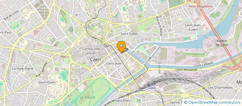 localisation de l'entreprise ALLAMA à CAEN