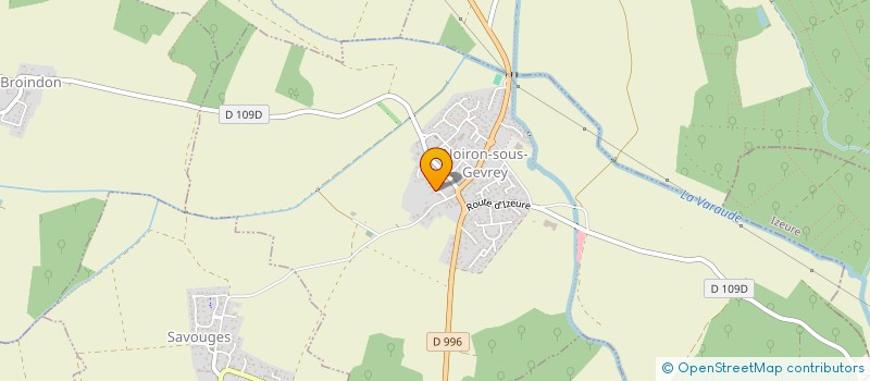 localisation de l'entreprise ALLAMA INVEST  NOIRON-SOUS-GEVREY