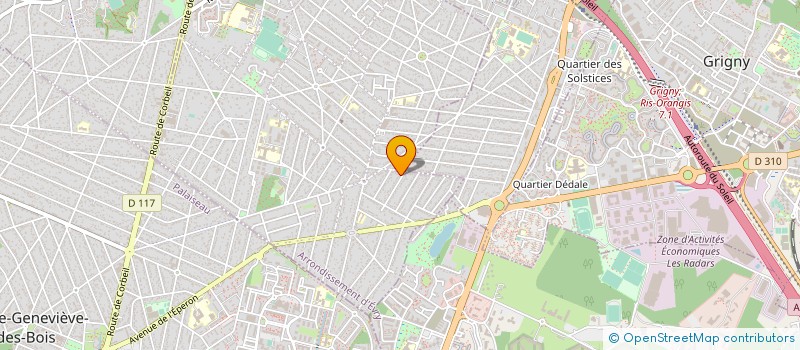 localisation de l'entreprise ALLAMARD  MORSANG-SUR-ORGE