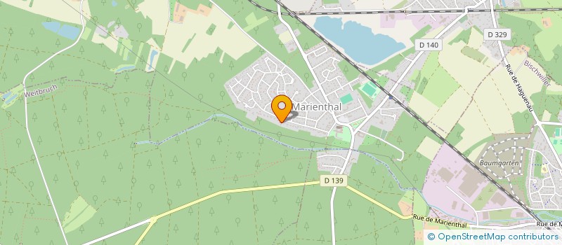 localisation de l'entreprise ALLAMOUR  HAGUENAU