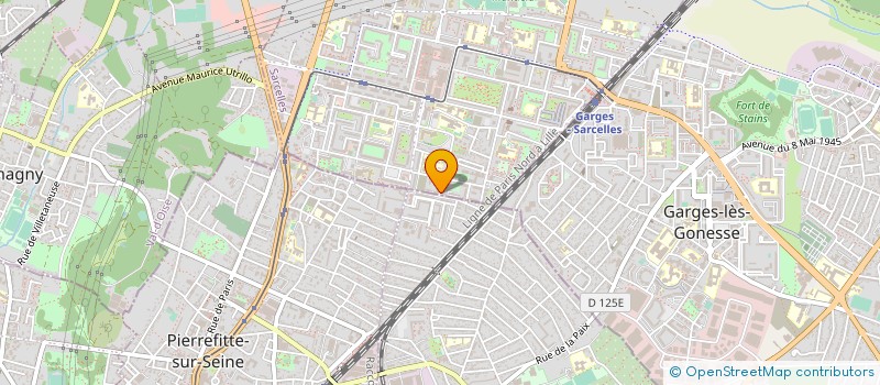 localisation de l'entreprise ALLAN à SARCELLES