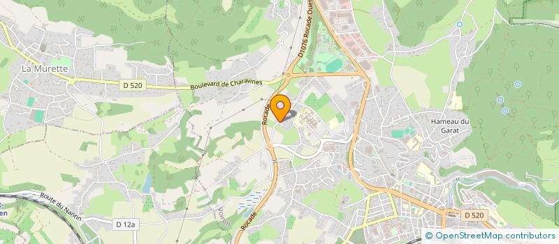 localisation de l'entreprise ALLAN à VOIRON
