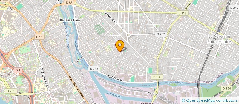 localisation de l'entreprise ALLAN BAROK CIRCUS à SAINT-MAUR-DES-FOSSES