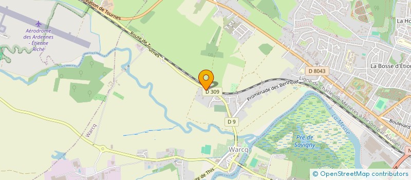 localisation de l'entreprise ALLANA SOLAR  WARCQ