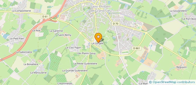 localisation de l'entreprise ALLANAH  SAINT-PHILBERT-DE-GRAND-LIEU