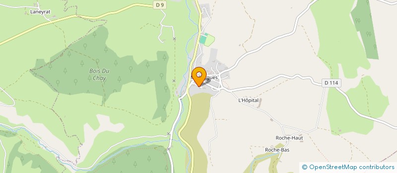localisation de l'entreprise ALLANCHE ANIMATION à ALLANCHE