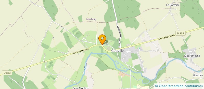 localisation de l'entreprise ALLANOU-RENOU  MESNILS-SUR-ITON