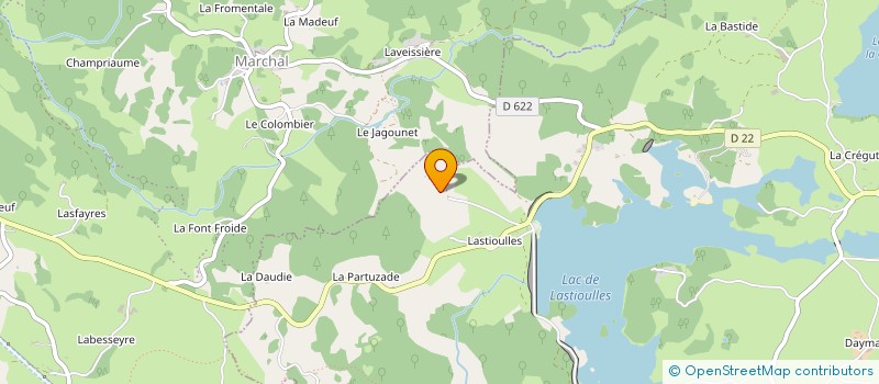 localisation de l'entreprise ALLANT VERS à TREMOUILLE