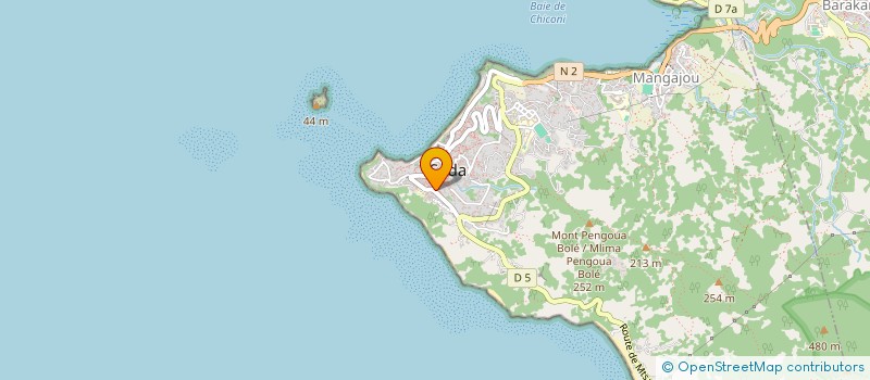 localisation de l'entreprise ALLAOUI TRANSPORT SADA MAYOTTE SARL à SADA