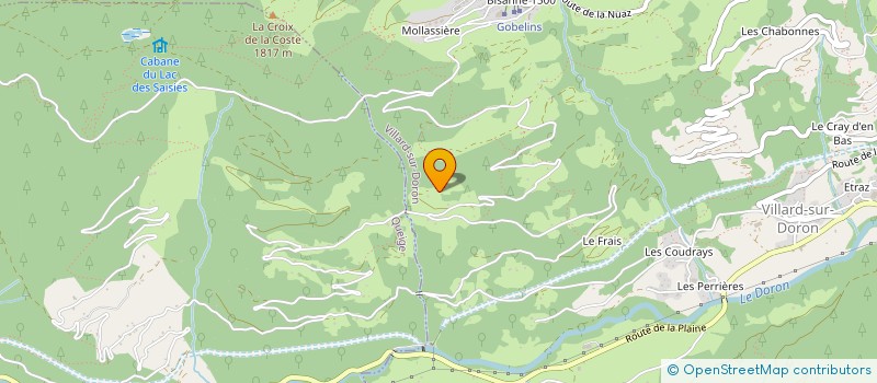 localisation de l'entreprise ALLARD  VILLARD SUR DORON