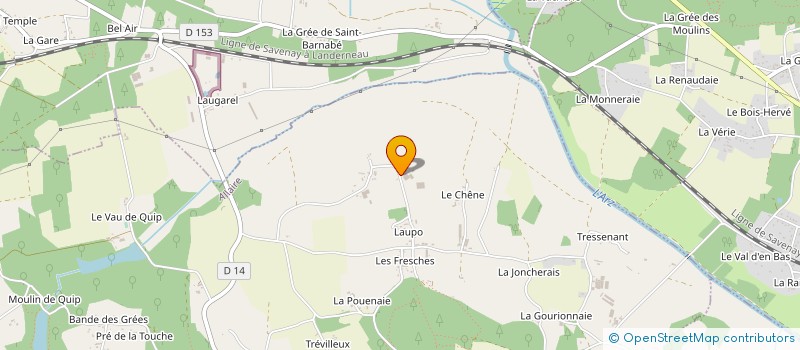 localisation de l'entreprise ALLARD à ALLAIRE
