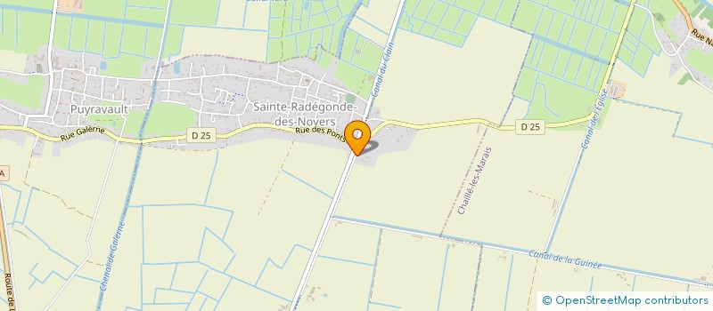 localisation de l'entreprise ALLARD-COULON  SAINT-SAUVEUR-D'AUNIS