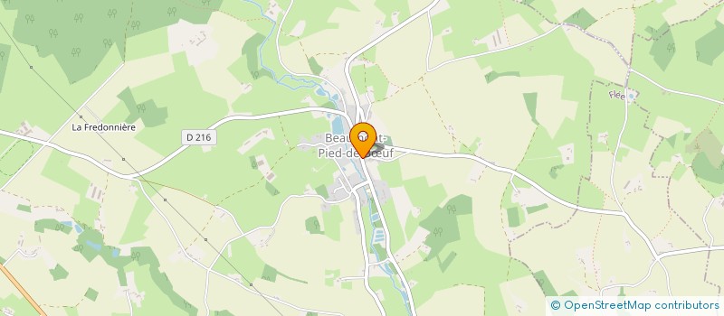 localisation de l'entreprise ALLARD FINANCES  BEAUMONT-PIED-DE-BUF