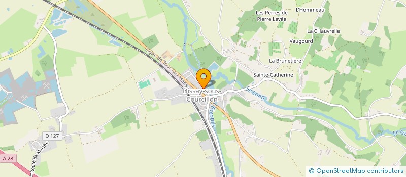 localisation de l'entreprise ALLARD HORIZON  DISSAY-SOUS-COURCILLON