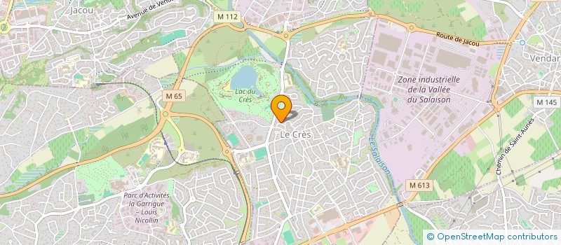 localisation de l'entreprise ALLARD II  LE CRES